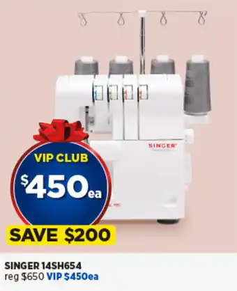 Spotlight SINGER 14SH654 offer