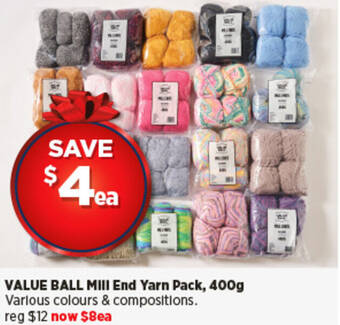 Spotlight VALUE BALL MIII End Yarn Pack, 400g offer