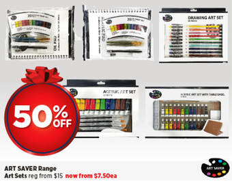 Spotlight ART SAVER Range offer