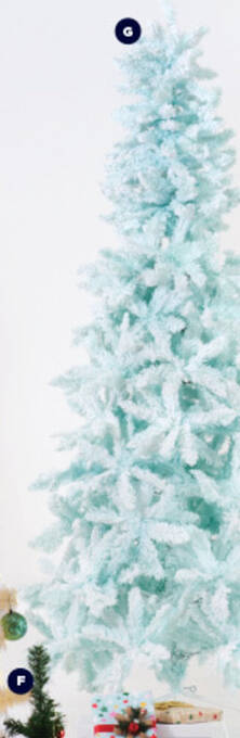 Spotlight Flocked Mint Tree offer