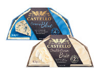 Coles Castello Blue or Double Cream Brie 150g offer