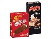 Foodworks Mars, Snickers, Maltesers or M&M’s Ice Cream Bars 4/6 Pack offer