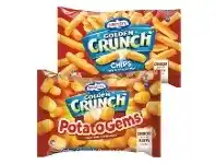 Foodworks Birds Eye Golden Crunch Chips, Wedges or Potato Gems 900g/1kg offer