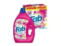 Foodworks Fab Laundry Liquid 1.8L/2L or Powder 1.8kg/2kg offer