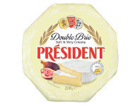 Coles Président Double Brie or Camembert 200g offer