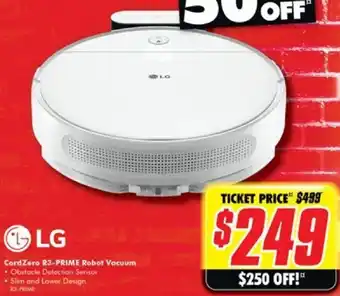 The Good Guys CordZero R3-PRIME Robot Vacuum offer