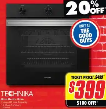 The Good Guys 60cm Electric Oven offer