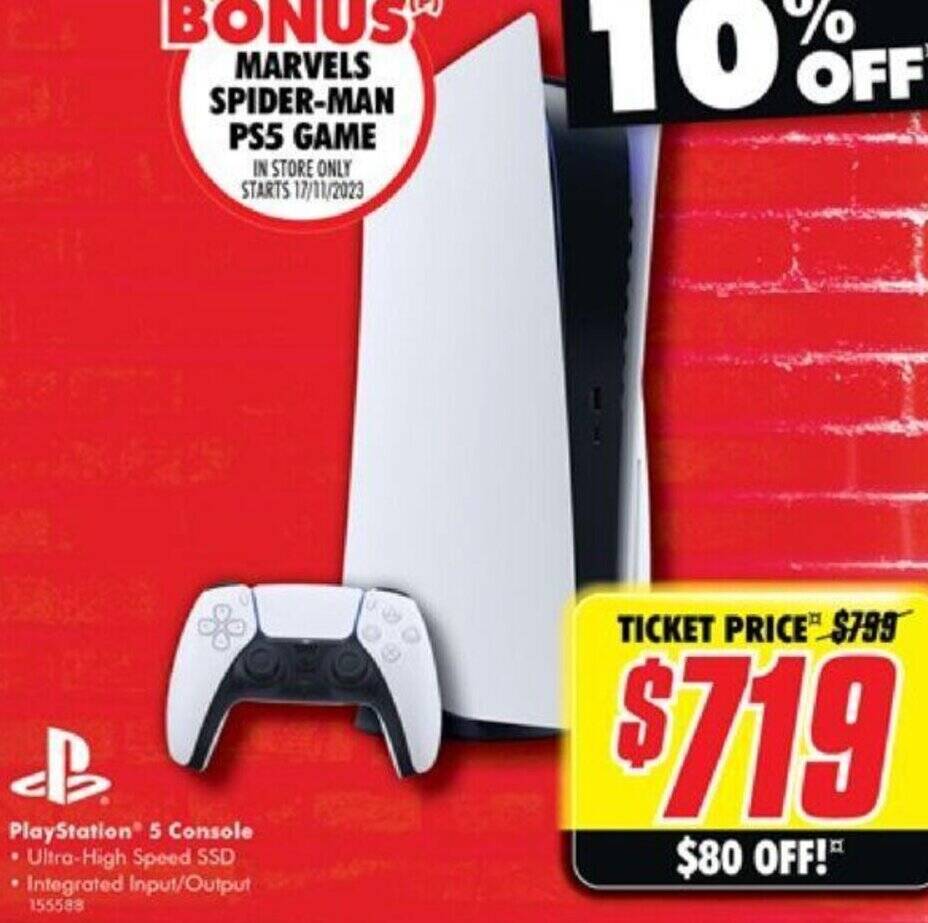 PlayStation 5 Console offer at The Good Guys