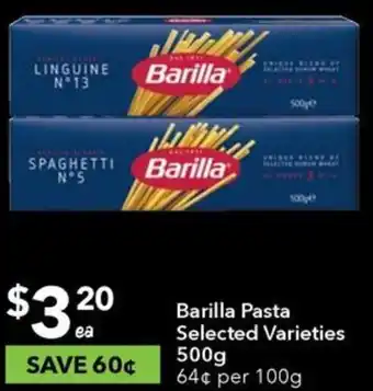 Barilla Pasta 500g