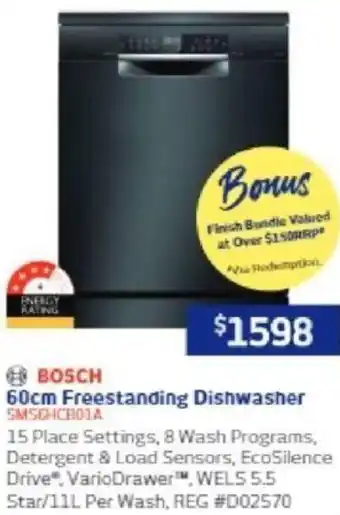 Retravision 60cm Freestanding Dishwasher offer