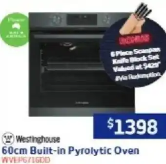Retravision 60cm Built-in Pyrolytic Oven offer