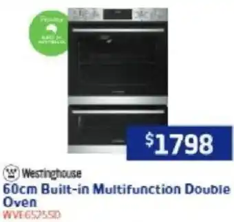 60cm Built-in Multifunction Double Oven