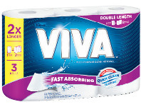 Coles Viva Paper Towel Double Length 3 Pack offer