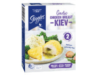 Coles Steggles Chicken Garlic Kiev 350g offer