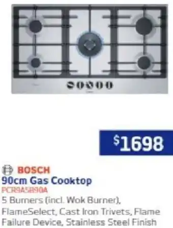 Retravision 90cm Gas Cooktop offer
