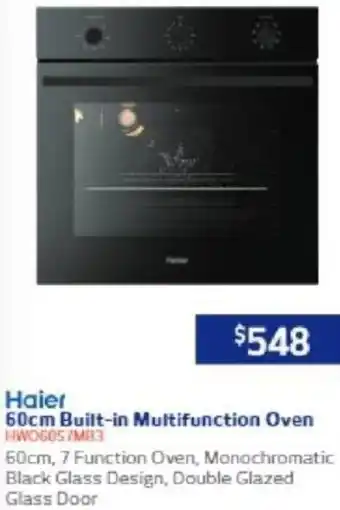 Retravision 60cm Built-in Multifunction Oven offer