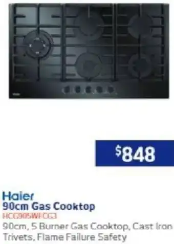 Retravision 90cm Gas Cooktop offer