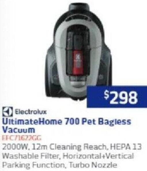 UltimateHome 700 Pet Bagless Vacuum offer at Retravision