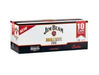 Liquorland Jim Beam White Double Serve 6.7% Can 375ml (10pk) offer