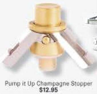 Minimax Pump it Up Champagne Stopper offer