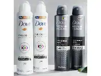 ALDI Dove Antiperspirant for Women 2 x 127g or Men 2 x 150g offer
