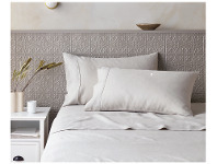 ALDI French Linen Sheet Set - King Size offer