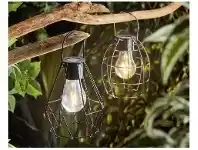 Hanging Outdoor Lights in Rustic Design
