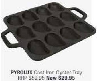 Minimax PYROLUX Cast Iron Oyster Tray offer