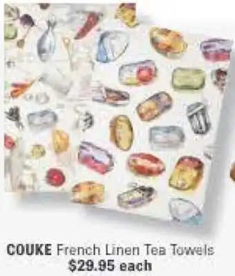 COUKE French Linen Tea Towels