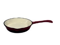Harris Scarfe Smith+Nobel Traditions Cast Iron Frypan Red 26cm offer