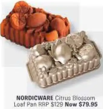 NORDICWARE Citrus Blossom Loaf Pan