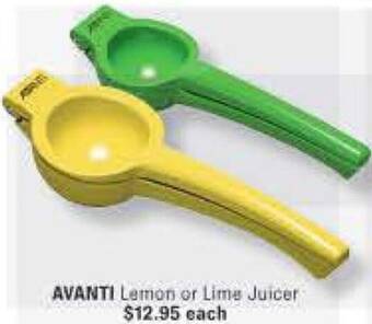 Minimax AVANTI Lemon or Lime Juicer offer
