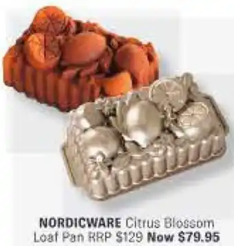 NORDICWARE Citrus Blossom Loaf Pan