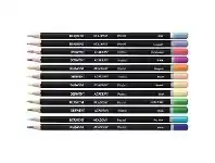 Officeworks Derwent Academy Pastel Coloured Pencils 12 Pack offer