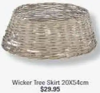 Wicker Tree Skirt 20X54cm