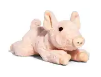 FAO Schwarz - Lying Pig 15" - Plush