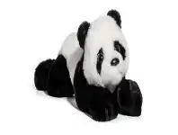 FAO Schwarz - Toy Plush Lying Panda 15inch
