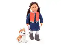 Target Our Generation Leslie Deluxe Doll 45cm offer