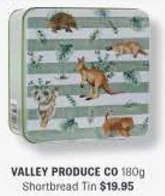 Minimax VALLEY PRODUCE CO 180g Shortbread Tin offer