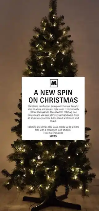 Rotating Christmas Tree Base