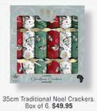 Minimax 35cm Traditional Noel Crackers offer