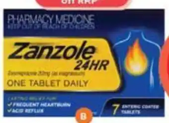 Zanzole 24HR 20mg 7 Tablets