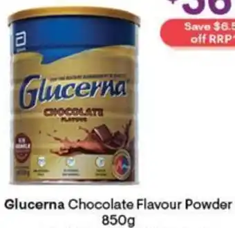 Discount Drug Stores Glucerna Chocolate Flavour Powder 850g offer