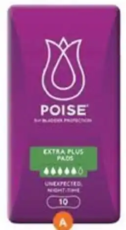 Discount Drug Stores Poise Pads Extra Plus 10 Pack offer