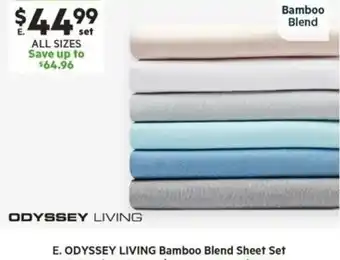 Harris Scarfe ODYSSEY LIVING Bamboo Blend Sheet Set offer