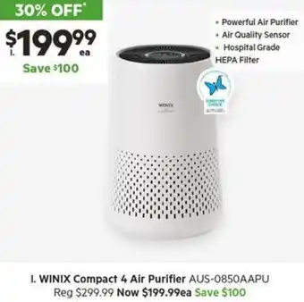 WINIX Compact 4 Air Purifier