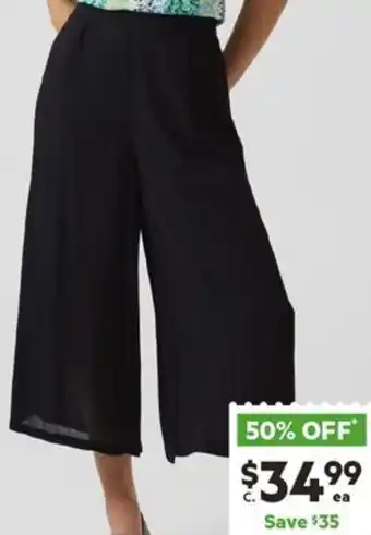 Harris Scarfe KHOKO COLLECTION Crinkle Pant offer