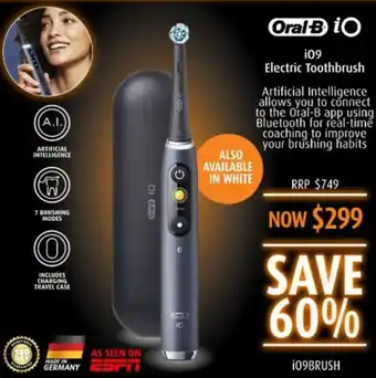 Shaver Shop i09 Electric Toothbrush offer