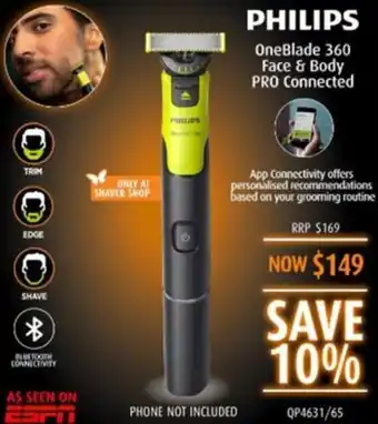 OneBlade 360 Face & Body PRO Connected