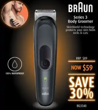Shaver Shop Series 3 Body Groomer offer